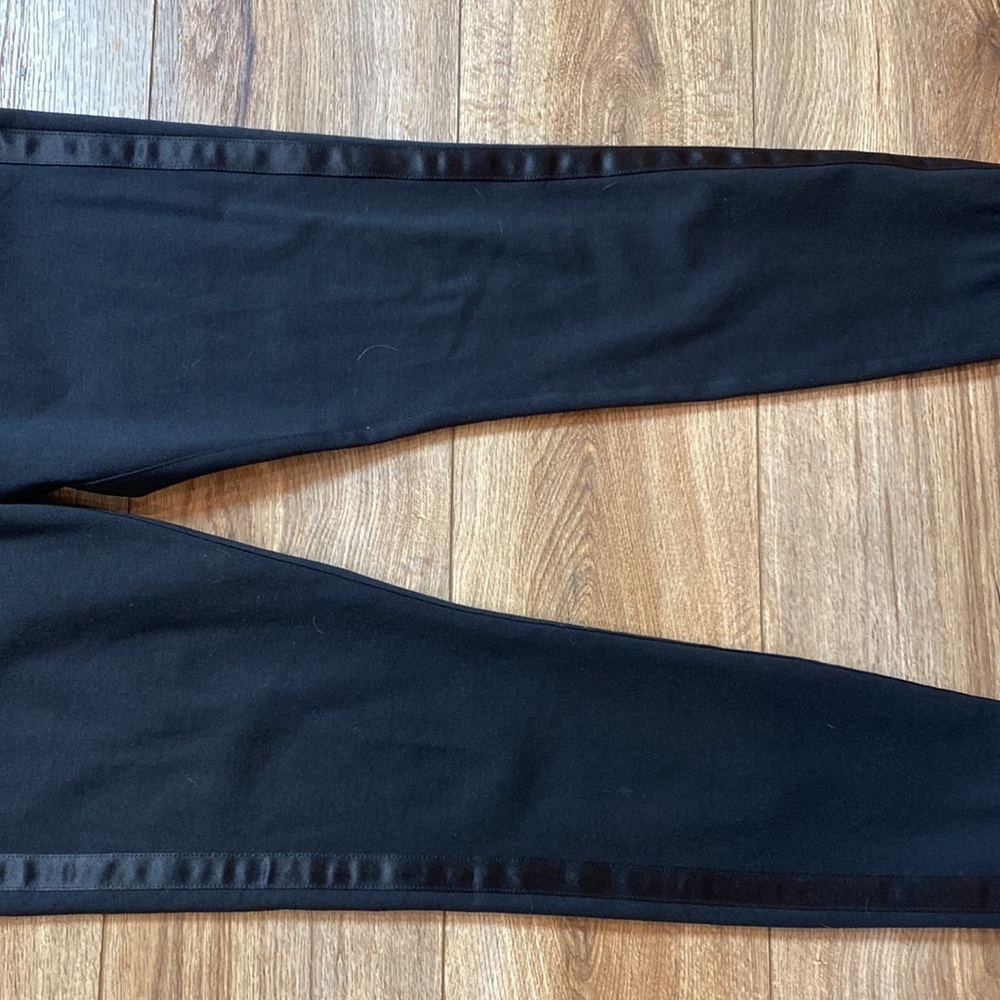 black Polo Ralph Lauren tuxedo-style leggings/dress pants - Picture 6 of 6